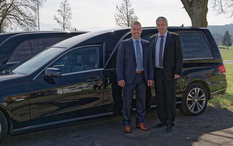 Geschäftsleiter Martin Mendel und Inhaber Andreas Egli Geschäftsleiter Martin Mendel und Inhaber Andreas Egli
